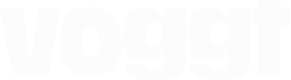 Voggt logo in dark mode
